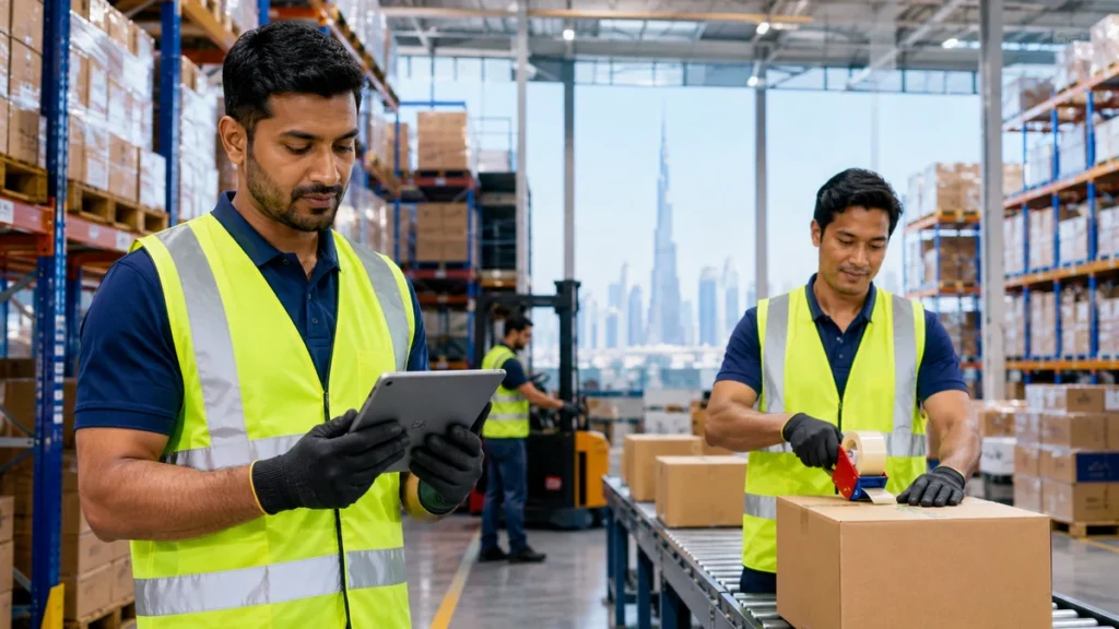 Dubai warehouse jobs 2026 for foreign workers